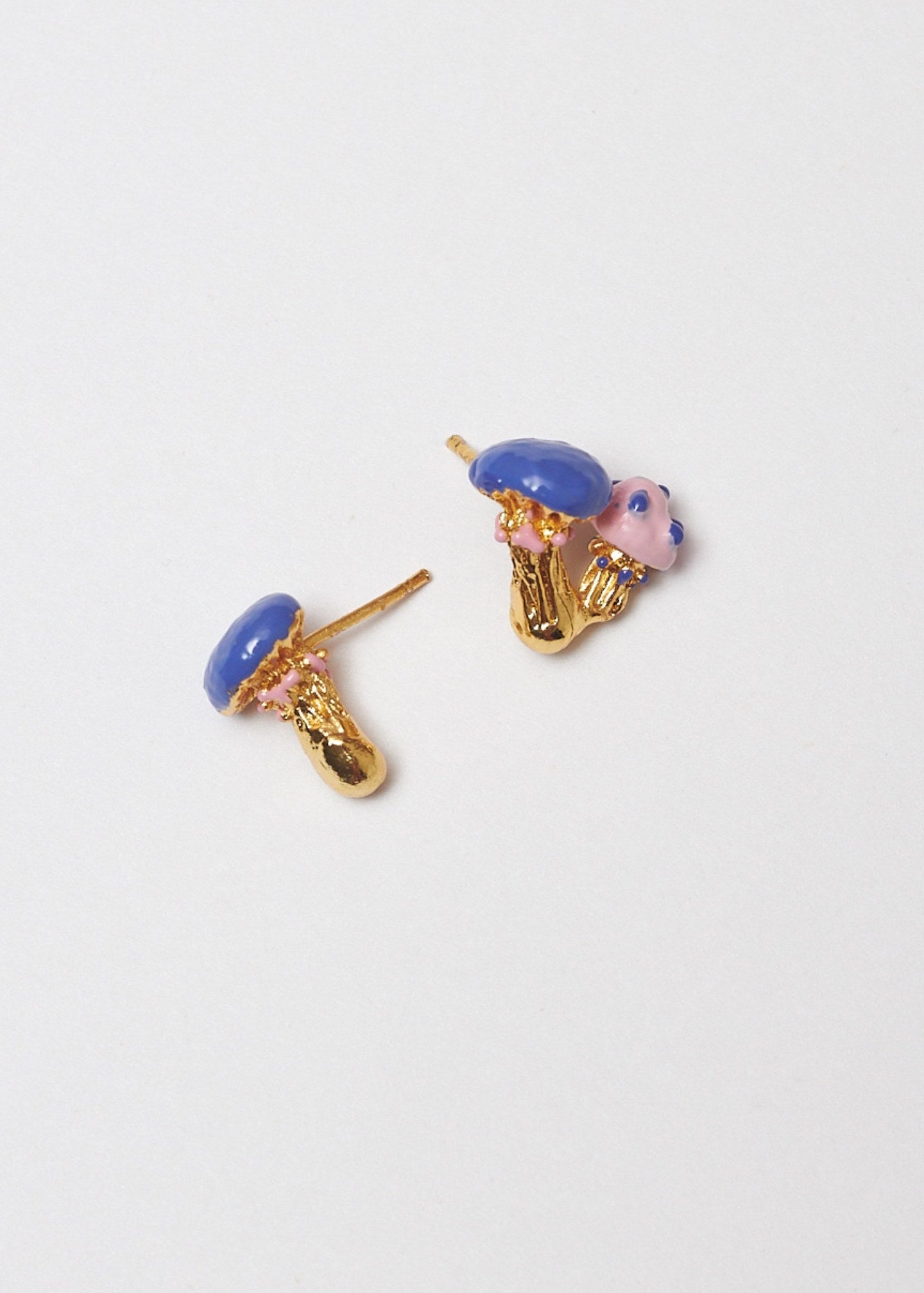 Aretes Setas y Seticas azul rosa