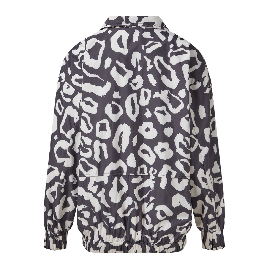 Black Leopard Jacket