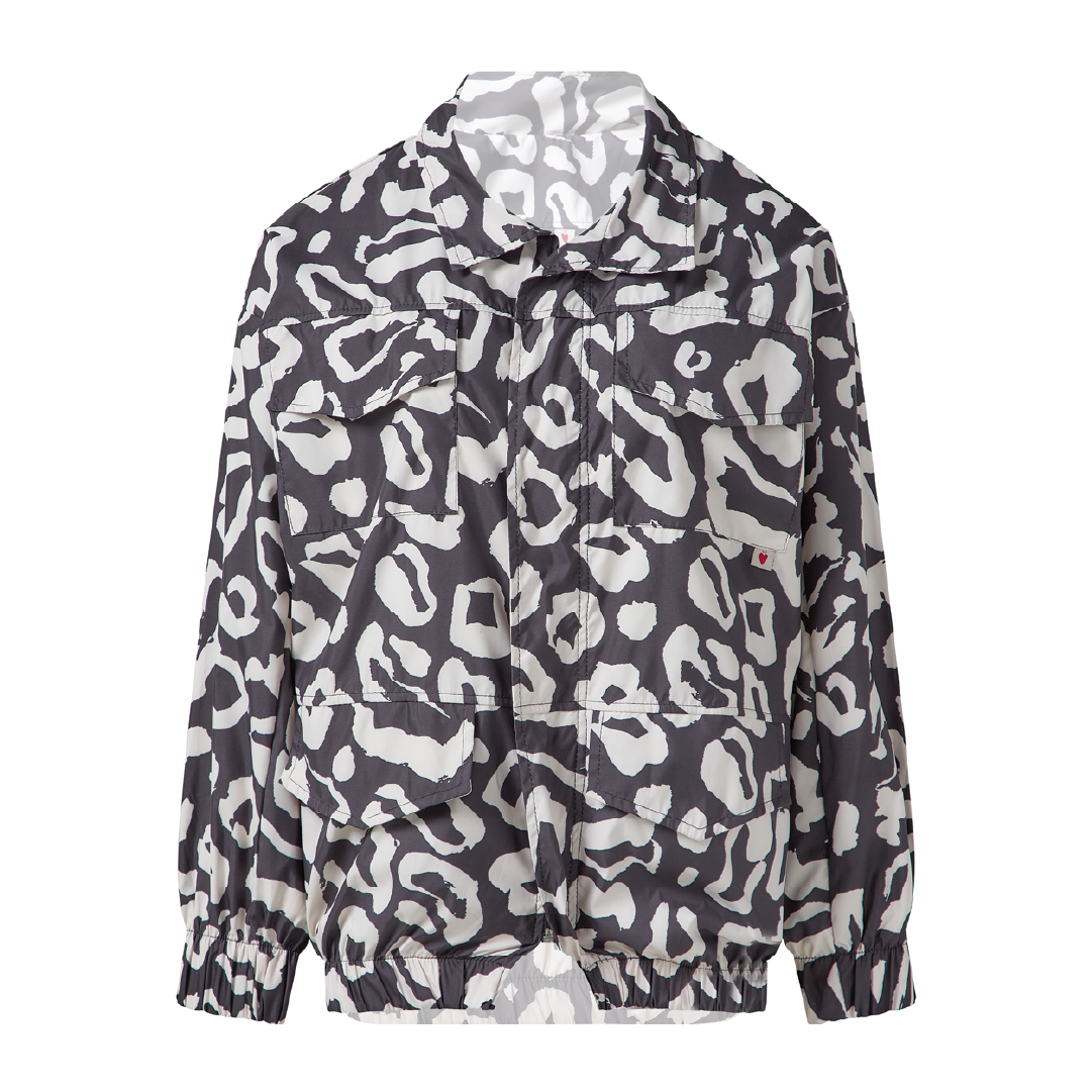 Black Leopard Jacket