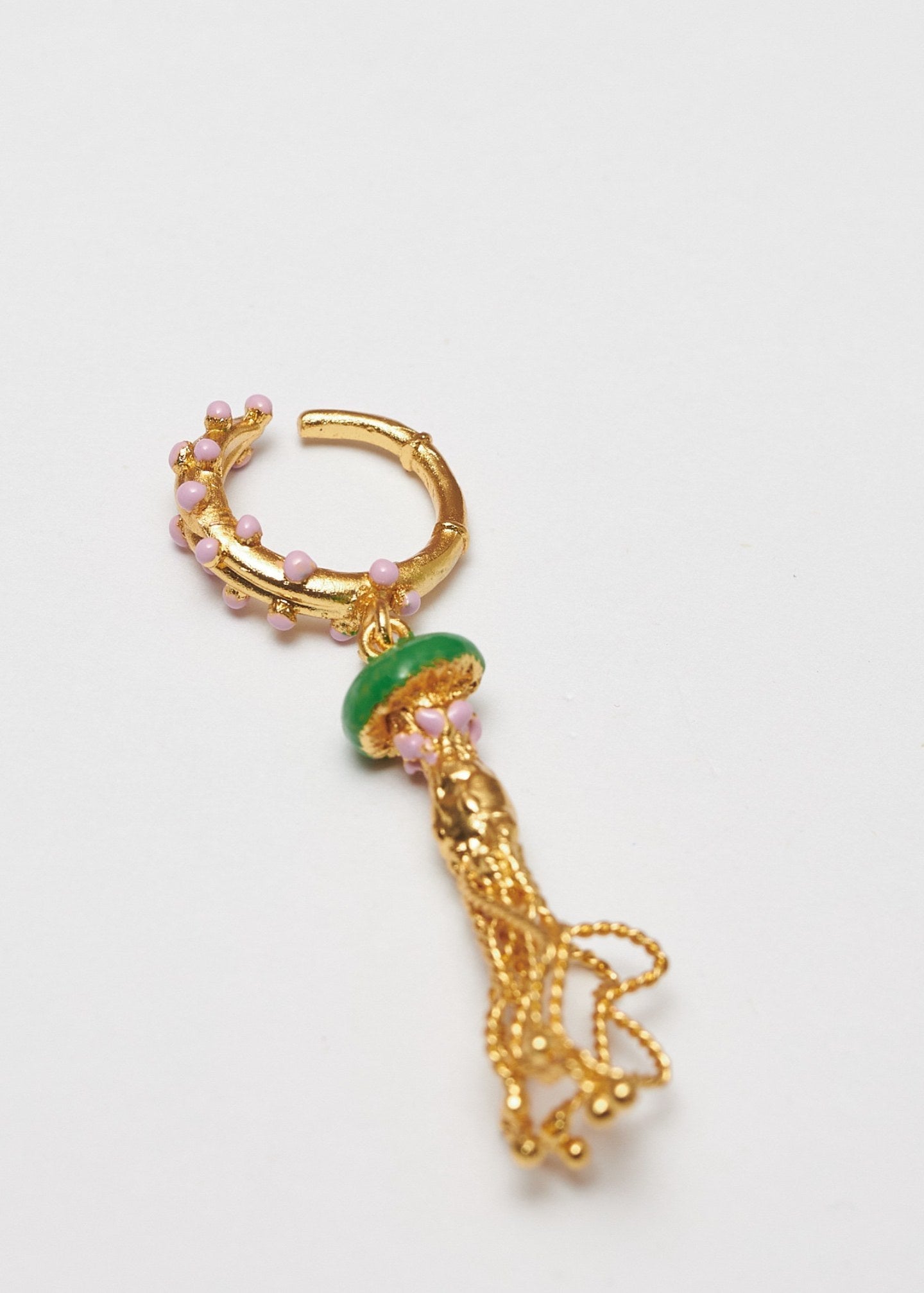 Earcuff Miscelios Verde