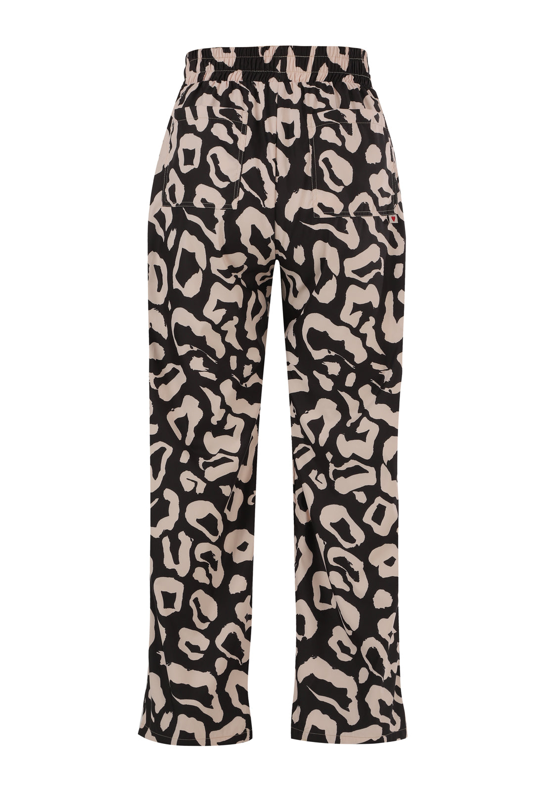 Black Leopard Pant