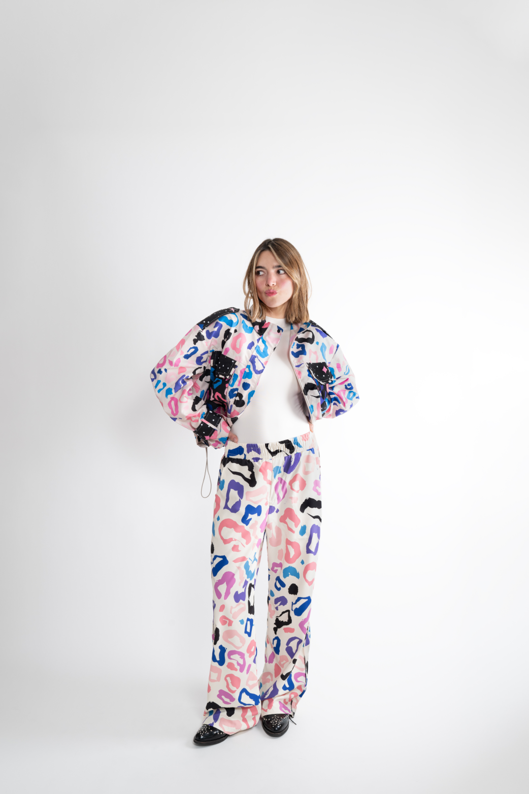Bubblegum Leopard Pant