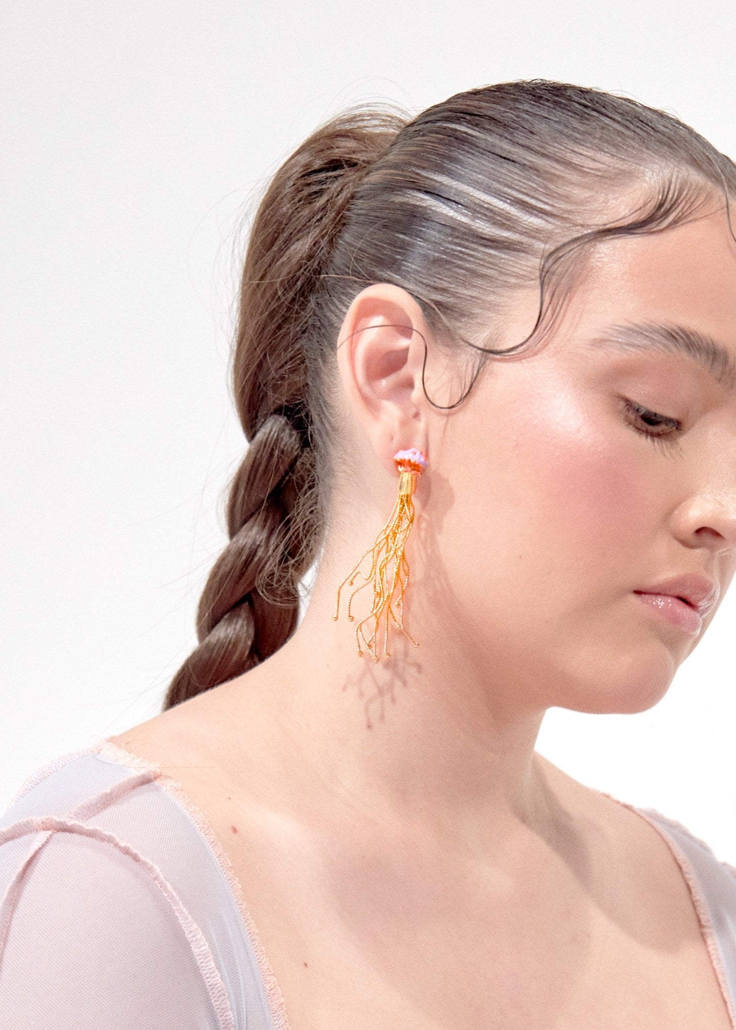 Arete/broche Miscelios lila