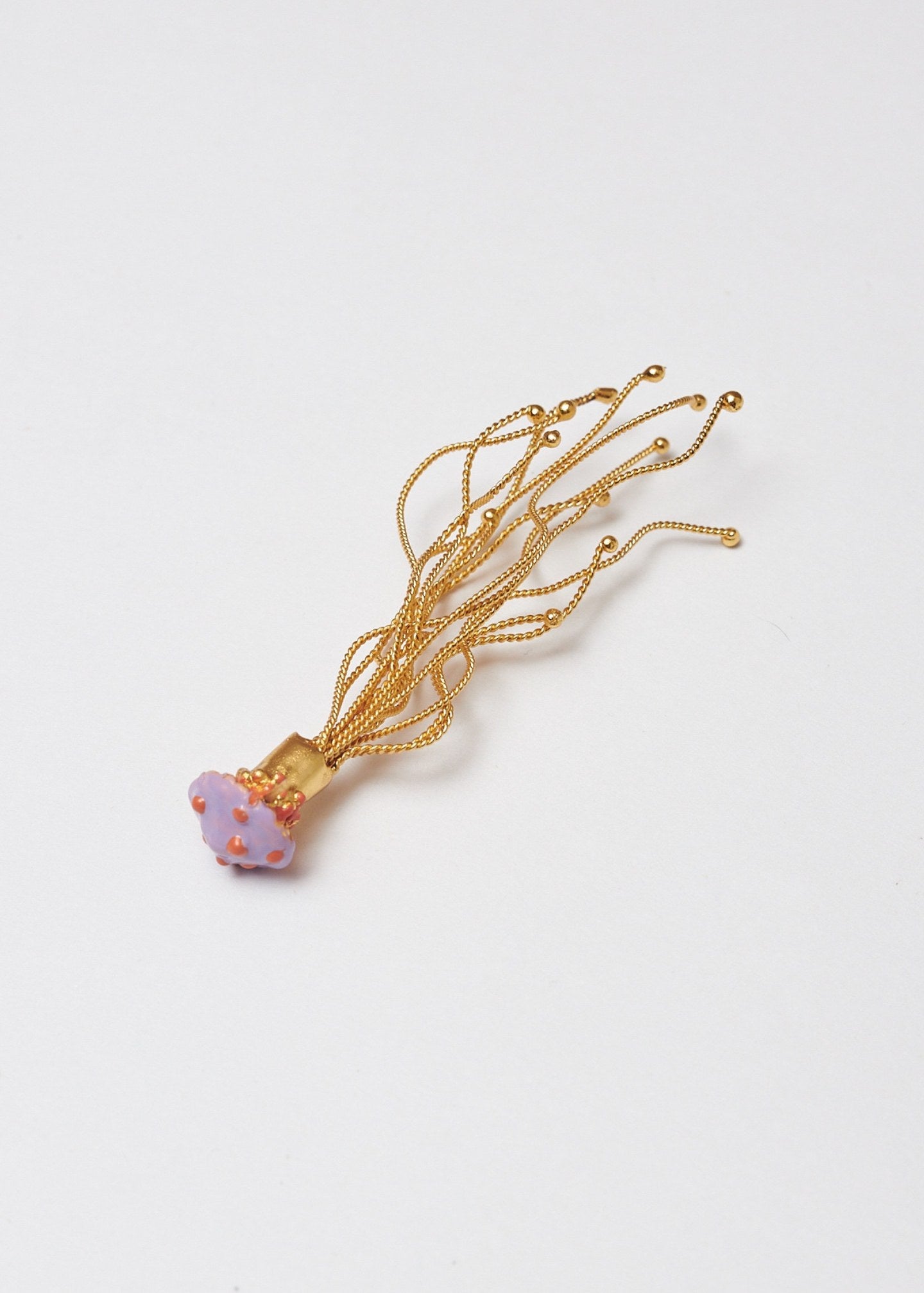 Arete/broche Miscelios lila