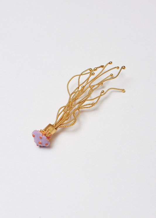 Arete/broche Miscelios lila