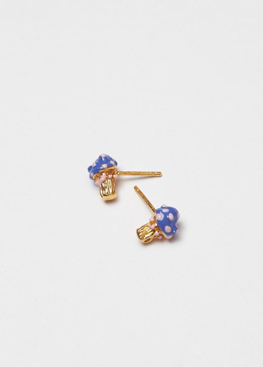 Aretes Seticas azul